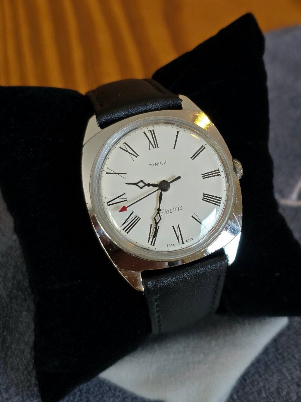 1970 Timex Electric, Great Britain, Not A Quartz, Men's Watch, 34mm 94344070 Vtg - Picture 6 of 7